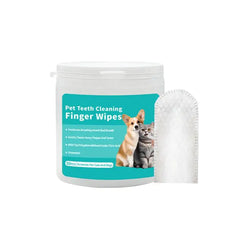 Pet Ear and Teeth Cleaning finger wipes